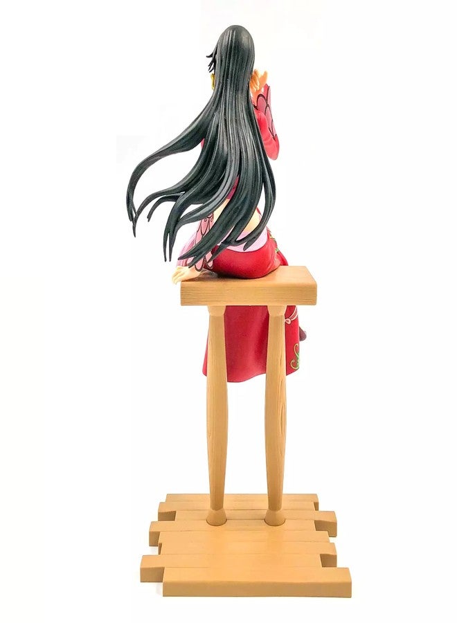 Trunkin Boa Hancock Sitting Pirate Action Figure 20CM | Weeb Manga Collectible Grandline Journey Prize Figure | PVC Anime Figurine - Pack of 1 (Multicolor) - Image 3